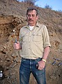 David Frishman (Ph. D., P. Geol., Golden, CO) was also a huge help on 12/10/2002.  He did everything including wrapping, supply runs to the local Walmart, and interesting conversation.  His background is in geology and petroleum.  He claims that he is "no paleontologist", but his efforts on this day revealed alot.  Thank you David for all your hard work  You'll be a paleobotanist yet!